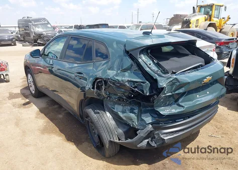 2025 Chevrolet Trax Fwd Ls из США, поврежденный, VIN KL77LFEP1SC158411